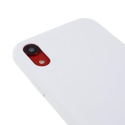 Apple iPhone Xr Shell (TPU) твердый силиконовый чехол - белый | Vacins.lv