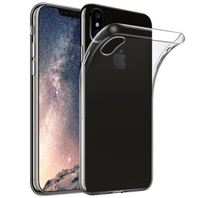 Твердый силиконовый чехол (TPU) для Apple iPhone Xr - прозрачный | Vacins.lv