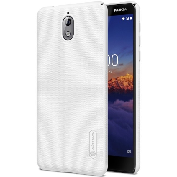 „Nillkin“ Frosted Shield чехол - белый + защитная пленка для экрана (Nokia 3.1 2018)