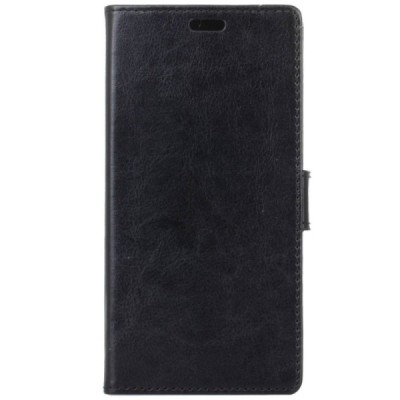 Samsung Galaxy Note 8 (N950F) открываемый чёрный кожаный чехол - книжка | Vacins.lv