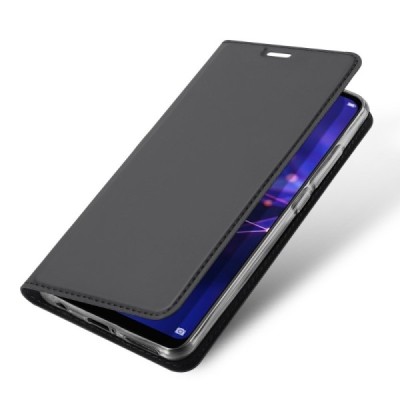 „Dux Ducis“ Skin серии Huawei Mate 20 Lite чёрный кожаный чехол-книжка | Vacins.lv