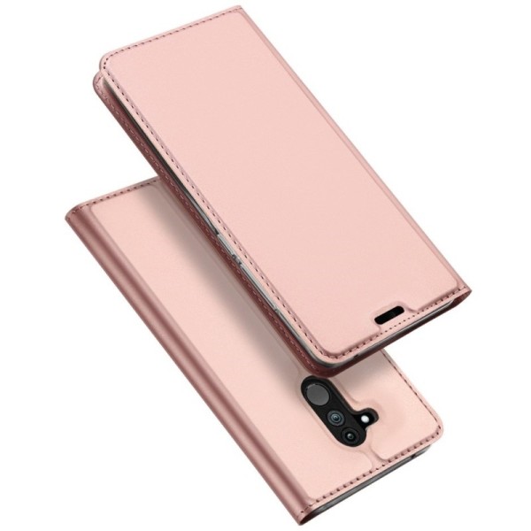 „Dux Ducis“ Skin atvērams maciņš - rozs (Mate 20 Lite)