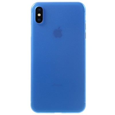 Apple iPhone Xs Max Самый тонкий в мире пластиковый чехол синего цвета | Vacins.lv