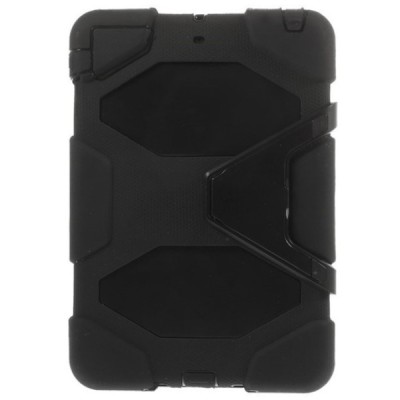 Apple iPad Mini 1 / 2 / 3 / 4 усиленный защитный твердый чехол чёрного цвета | Vacins.lv