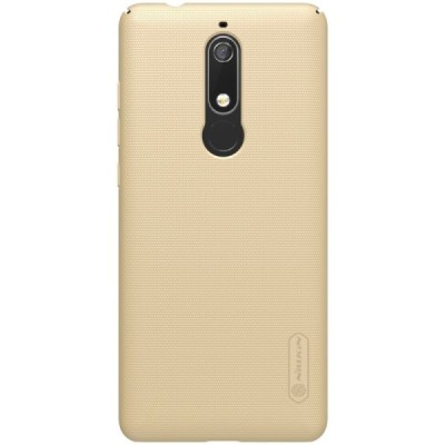 Nokia 5.1 (2018) Frosted Shield золотой пластиковый чехол | Vacins.lv