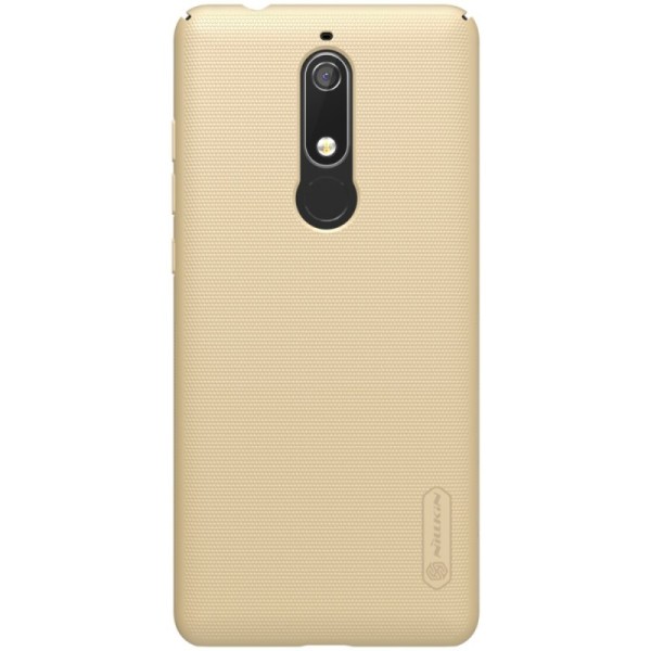 Чехол „Nillkin“ Frosted Shield – золотой (Nokia 5.1 2018)
