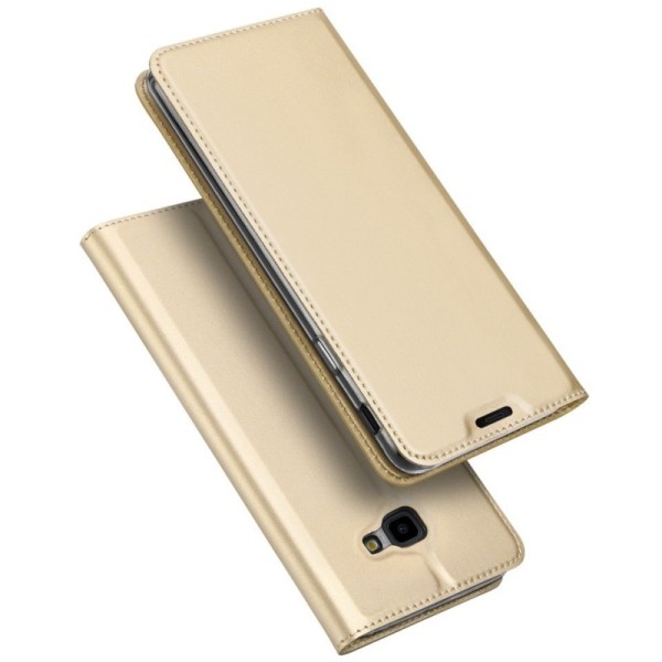 Чехол-книжка „Dux Ducis“ Skin – золотой (Galaxy J4+)