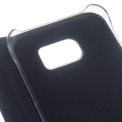Samsung Galaxy S7 (G930) atvēramais maciņš ar lodziņu - zils / Vacins.lv
