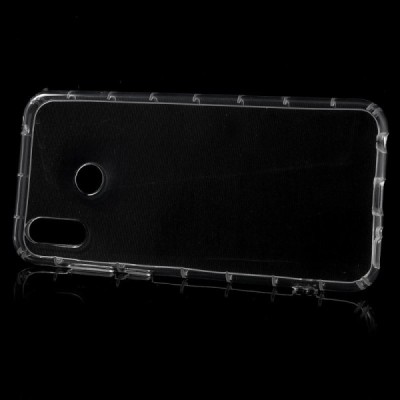 Твердый силиконовый чехол (TPU) для Huawei Honor Play - прозрачный | Vacins.lv