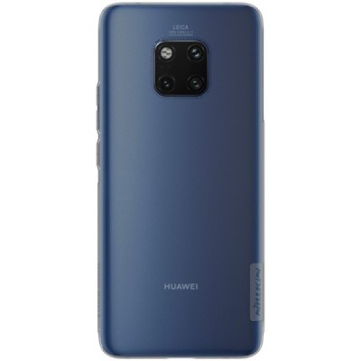 Huawei Mate 20 Pro Nillkin Nature pelēks (caurspīdīgs) silikona planākais apvalks / Vacins.lv