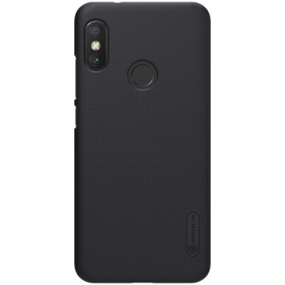 Xiaomi Redmi 6 Pro (Mi A2 Lite) Nillkin Frosted Shield черный пластиковый чехол | Vacins.lv