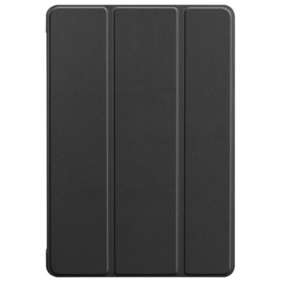 Huawei MediaPad T5 10 чёрный кожаный чехол-книжка (складной) | Vacins.lv