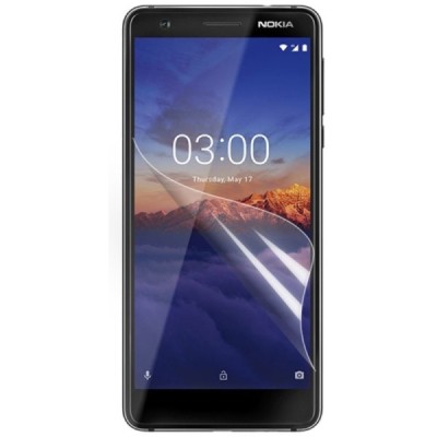 Nokia 3.1 (2018) ekrāna aizsargplēve - dzidra / Vacins.lv