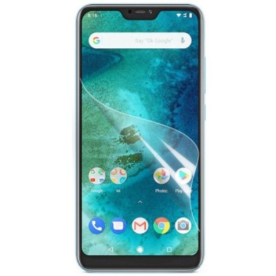 Xiaomi Redmi 6 Pro (Mi A2 Lite) ekrāna aizsargplēve - dzidra / Vacins.lv