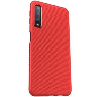 Samsung Galaxy A7 (2018) „Lenuo“ твердый силиконовый чехол из TPU красного цвета | Vacins.lv