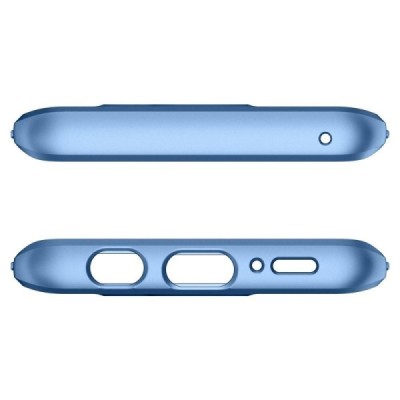 Spigen Thin Fit 360 пластиковый Samsung Galaxy S9 (G960) синий чехол + защитное стекло экрана | Vacins.lv