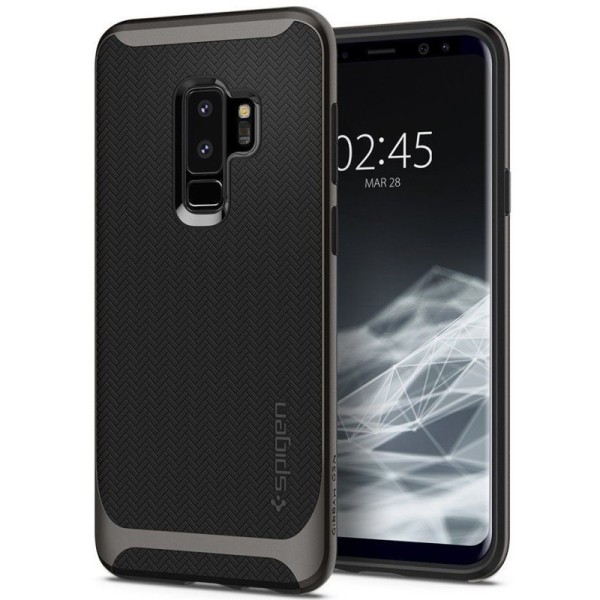 „Spigen“ Neo Hybrid чехол – чёрный (Galaxy S9+)