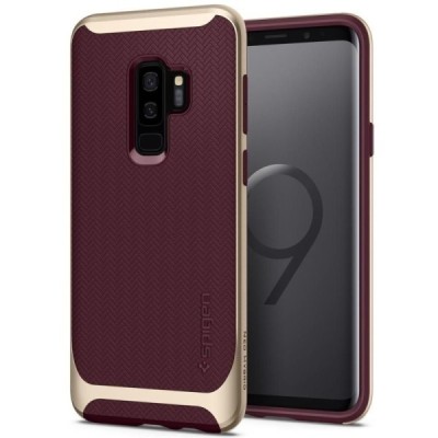„Spigen“ Neo Hybrid усиленная защита бордовый чехол для Samsung Galaxy S9+ (G965) | Vacins.lv