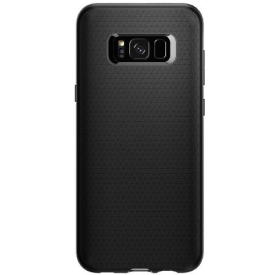 „Spigen“ Liquid Air Samsung Galaxy S8 (G950) чёрный твердый силиконовый чехол | Vacins.lv