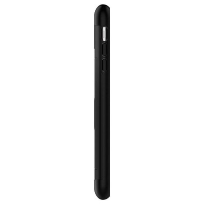 „Spigen“ Slim Armor CS Apple iPhone Xs Max чёрный твердый силиконовый чехол | Vacins.lv