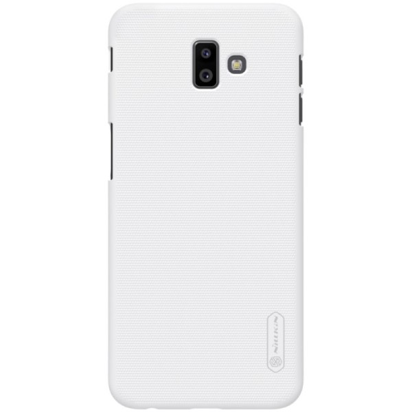 Чехол „Nillkin“ Frosted Shield – белый (Galaxy J6+ 2018)