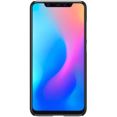 Xiaomi Mi 8 Nillkin Frosted Shield черный пластиковый чехол | Vacins.lv