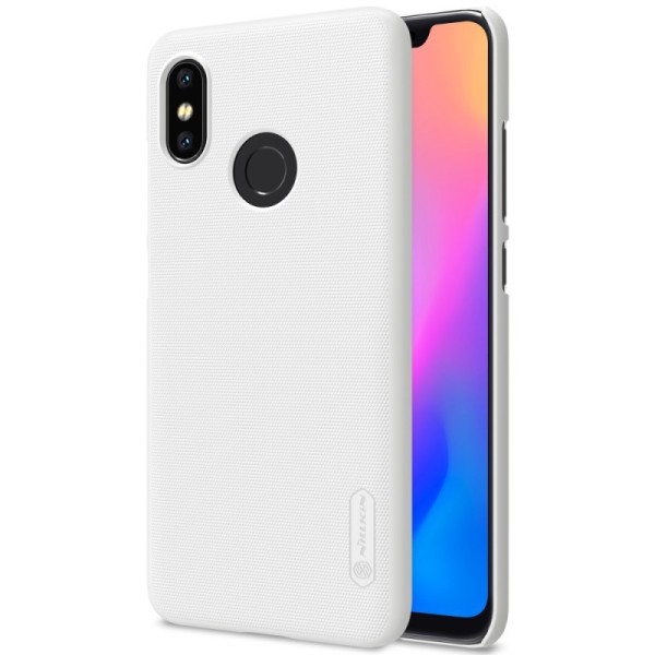 Чехол „Nillkin“ Frosted Shield – белый (Mi 8)