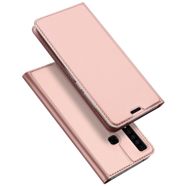 „Dux Ducis“ Skin atvērams maciņš - rozs (Galaxy A9 2018)