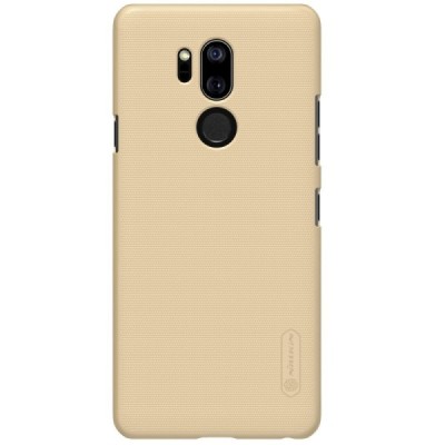LG G7 ThinQ Nillkin Frosted Shield золотой пластиковый корпус + защитная пленка для экрана | Vacins.lv