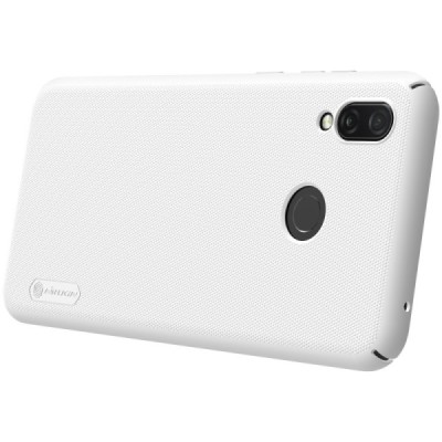 Huawei Honor Play Nillkin Frosted Shield белый пластиковый корпус + защитная пленка для экрана | Vacins.lv