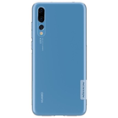 Huawei P20 Pro Nillkin Nature тонкий прозрачный силиконовый чехол (TPU) | Vacins.lv
