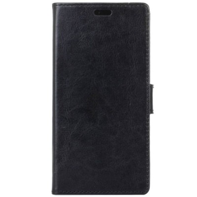 Samsung Galaxy A9 2018 (A9 Star Pro) открываемый чёрный кожаный чехол - книжка | Vacins.lv