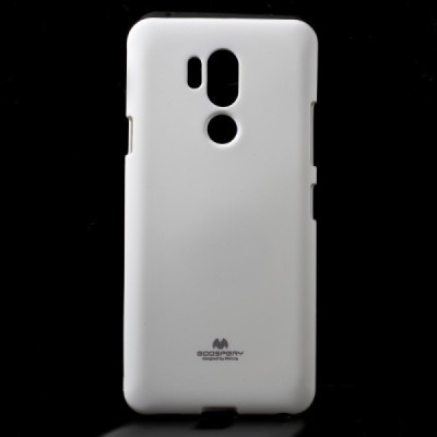 LG G7 ThinQ Mercury твердый силиконовый чехол (TPU) - белый | Vacins.lv