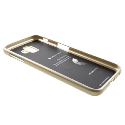 Samsung Galaxy J6+ 2018 (J610) Mercury zelta cieta silikona (TPU) apvalks / vacins.lv