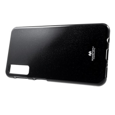 Samsung Galaxy A7 2018 (A750) Mercury твердый силиконовый чехол (TPU) - чёрный | Vacins.lv