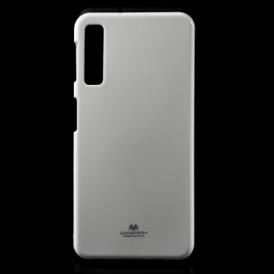Samsung Galaxy A7 2018 (A750) Mercury твердый силиконовый чехол (TPU) - белый | Vacins.lv