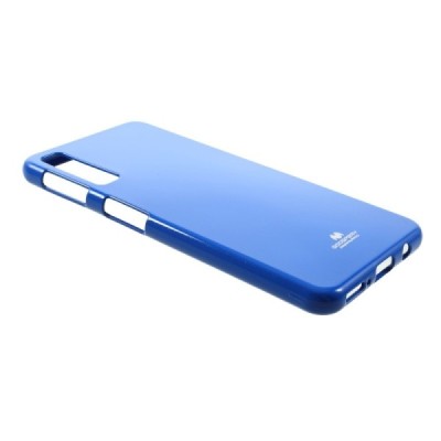 Samsung Galaxy A7 2018 (A750) Mercury tumši zils cieta silikona (TPU) apvalks / vacins.lv