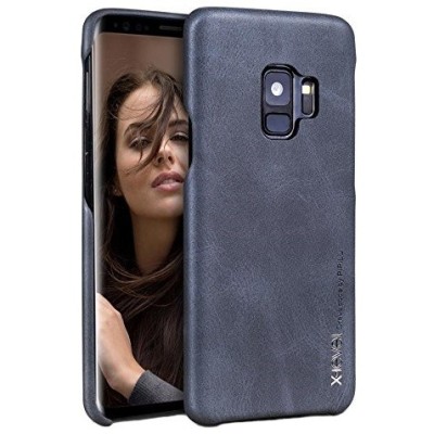 „X-Level“ Vintage Classic Samsung Galaxy S9 (G960) melns ādas apvalks / Vacins.lv