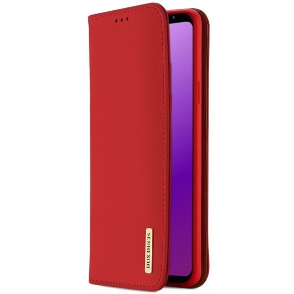 Чехол-книжка „Dux Ducis“ Wish – красный (Galaxy S9)