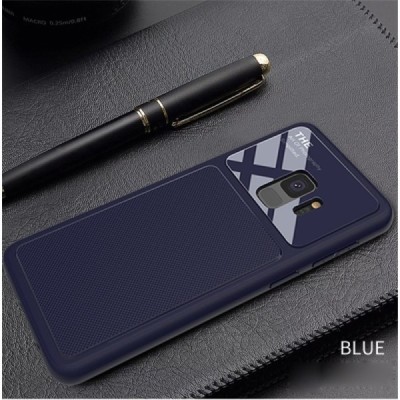 „Lenuo“ Lens Samsung Galaxy S9 (G960) синий твердый силиконовый чехол | Vacins.lv