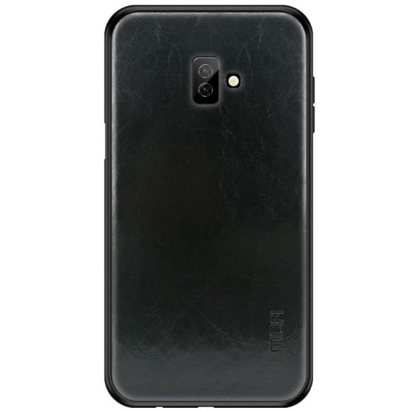 „Mofi“ Pu Leather futrālis - melns (Galaxy J6+ 2018)