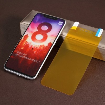 Xiaomi Mi 8 „ISME“ dzidra ekrāna aizsargplēve (pilnīgi aizsedzama) / Vacins.lv