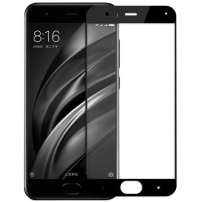 Xiaomi Mi 6 „Mocolo“ 9H Tempered Glass усиленная защита, черное защитное стекло с полным покрытием толщиной 0,26 мм | Vacins.lv