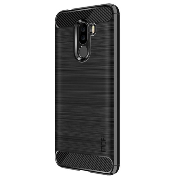 „Mofi“ Carbon твердый силиконовый чехол (TPU) - черный (Pocophone F1)