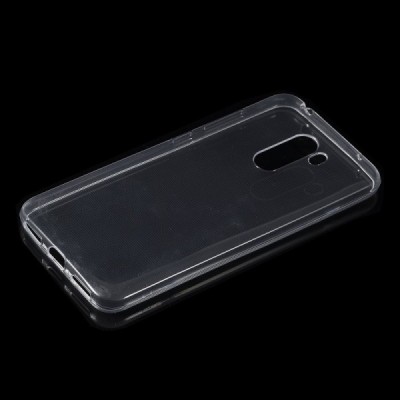 Xiaomi Pocophone F1 самый тонкий в мире чехол из прозрачного твердого силикона TPU | Vacins.lv