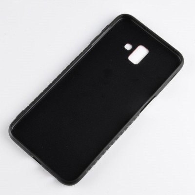 „Bi-Color“ Splicing Samsung Galaxy J6+ 2018 (J610F) коричневый / чёрный кожаный чехол | Vacins.lv