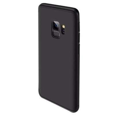 „Thin Fit 360“ пластиковый Samsung Galaxy S9 (G960F) чёрный чехол | Vacins.lv