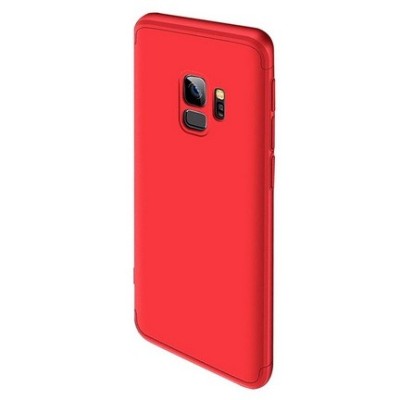 Samsung Galaxy S9 (G960F) Thin Fit 360“ sarkans futrālis / Vacins.lv
