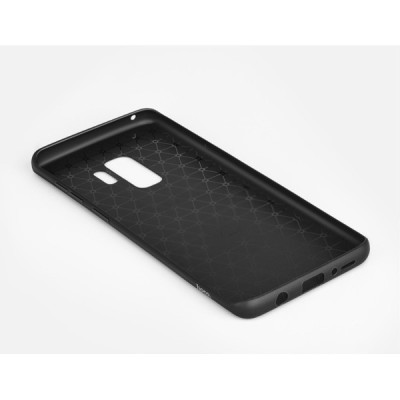„HOCO“ Fascination Samsung Galaxy S9 (G960) чёрный твердый силиконовый чехол | Vacins.lv