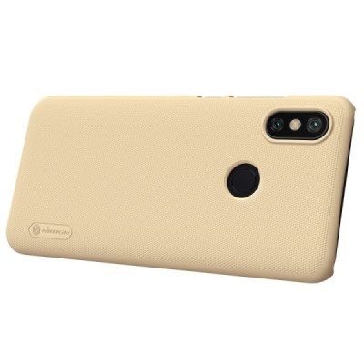 Xiaomi Mi 6X (Xiaomi Mi A2) Nillkin Frosted Shield золотой пластиковый чехол | Vacins.lv